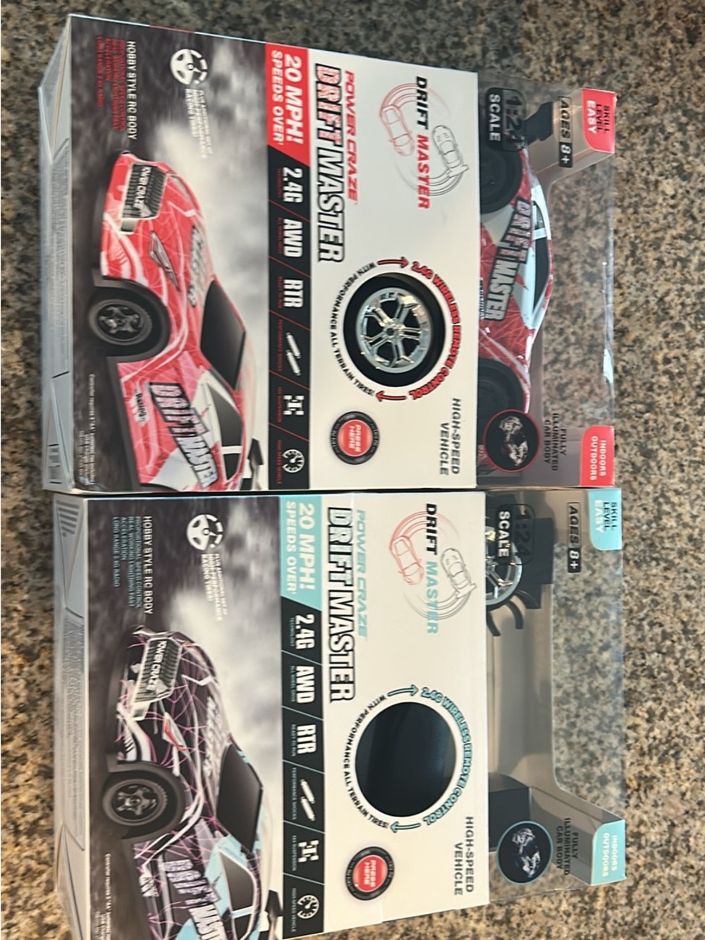 Drift Master High-Speed Remote Control Car - Red and Black